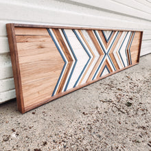 Load image into Gallery viewer, Cheyenne: Blue - 12" x 48.5"