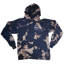 Load image into Gallery viewer, Black Tie Dye Hoodie