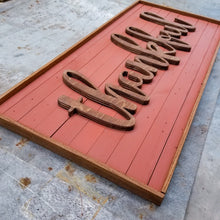 Load image into Gallery viewer, Thankful I - 14" x 30"