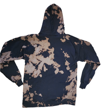 Load image into Gallery viewer, Black Tie Dye Hoodie
