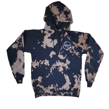 Load image into Gallery viewer, Black Tie Dye Hoodie
